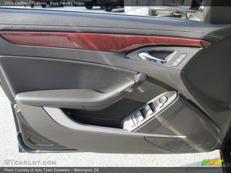 Black Raven / Ebony 2009 Cadillac CTS Sedan