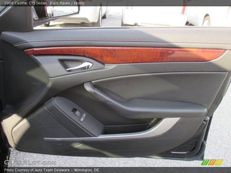 Black Raven / Ebony 2009 Cadillac CTS Sedan