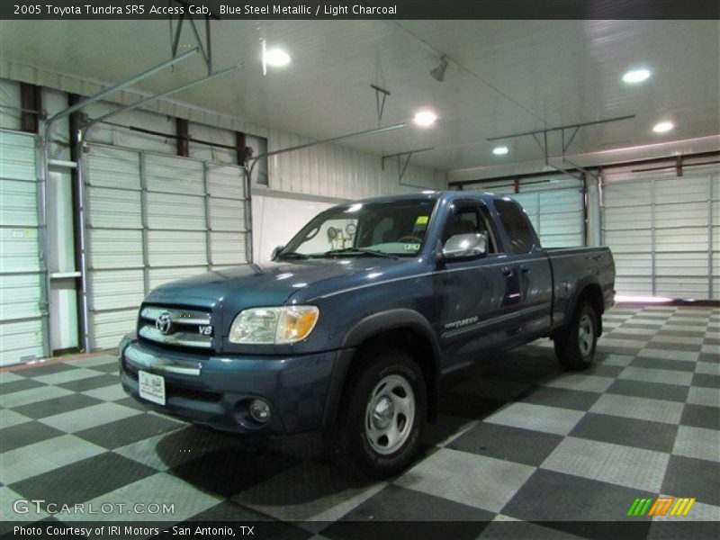 Blue Steel Metallic / Light Charcoal 2005 Toyota Tundra SR5 Access Cab