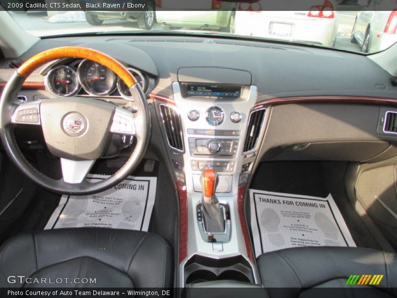 Black Raven / Ebony 2009 Cadillac CTS Sedan