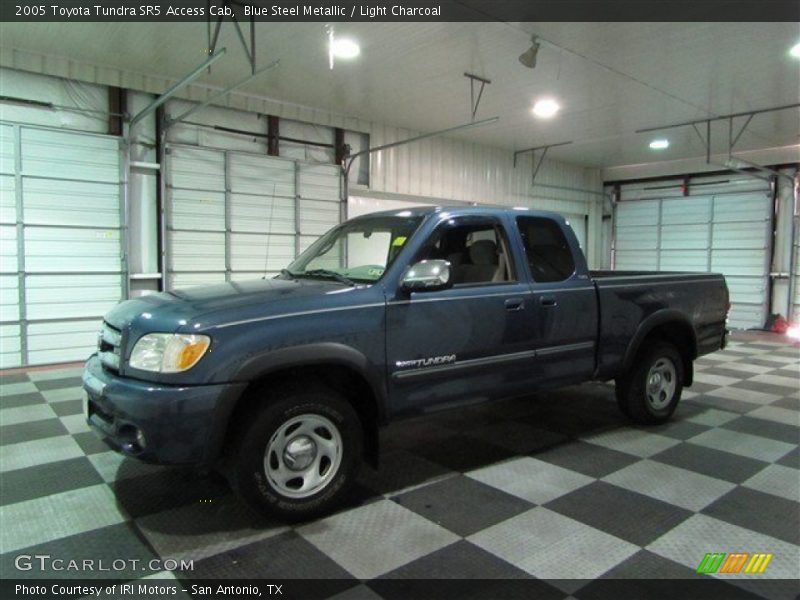 Blue Steel Metallic / Light Charcoal 2005 Toyota Tundra SR5 Access Cab