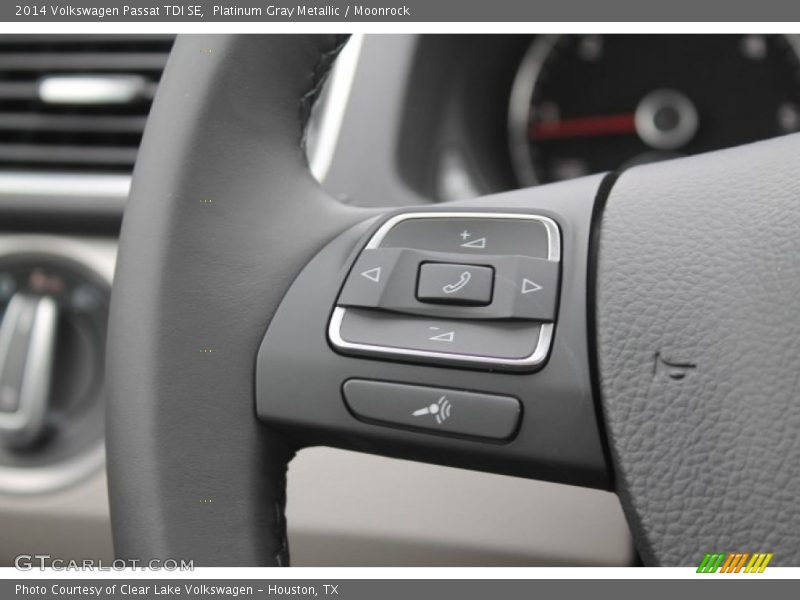 Platinum Gray Metallic / Moonrock 2014 Volkswagen Passat TDI SE
