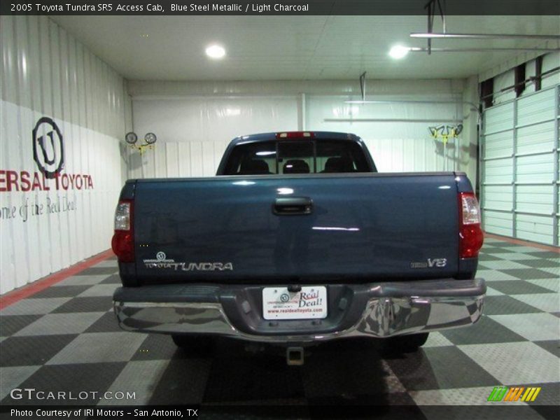 Blue Steel Metallic / Light Charcoal 2005 Toyota Tundra SR5 Access Cab