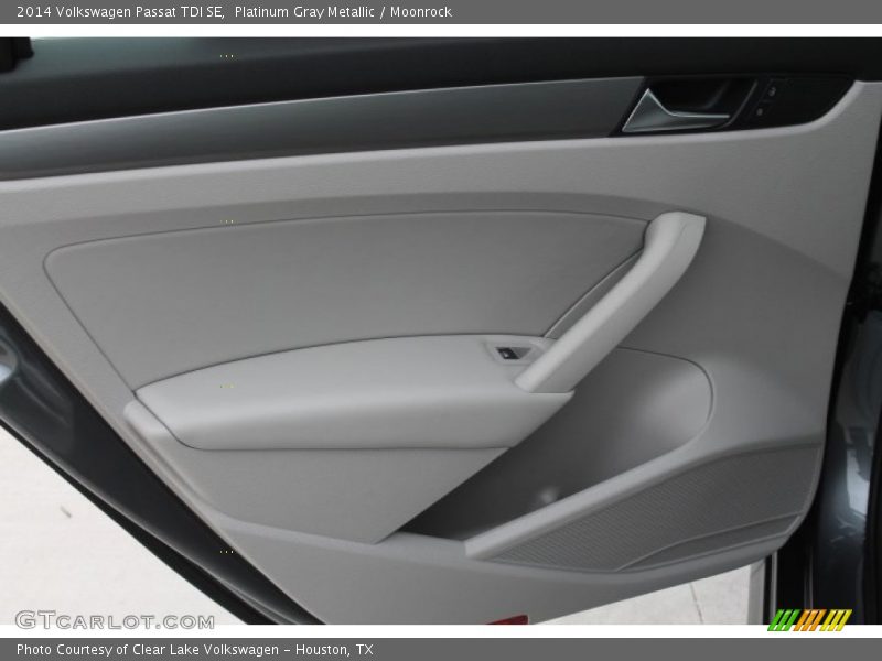 Platinum Gray Metallic / Moonrock 2014 Volkswagen Passat TDI SE