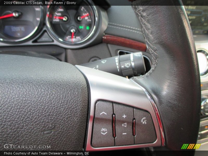 Black Raven / Ebony 2009 Cadillac CTS Sedan