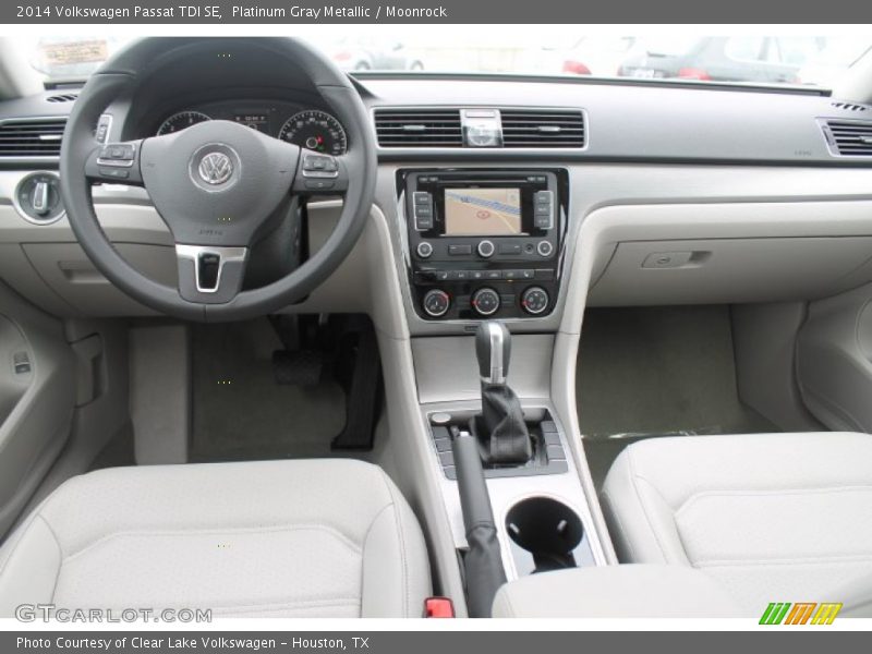 Platinum Gray Metallic / Moonrock 2014 Volkswagen Passat TDI SE
