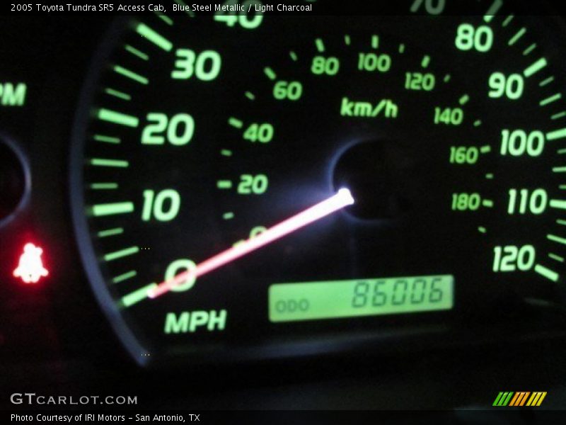 Blue Steel Metallic / Light Charcoal 2005 Toyota Tundra SR5 Access Cab