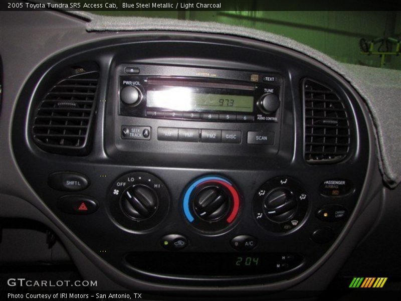 Blue Steel Metallic / Light Charcoal 2005 Toyota Tundra SR5 Access Cab