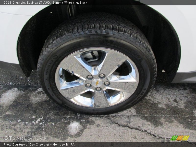 Summit White / Jet Black 2013 Chevrolet Equinox LT AWD