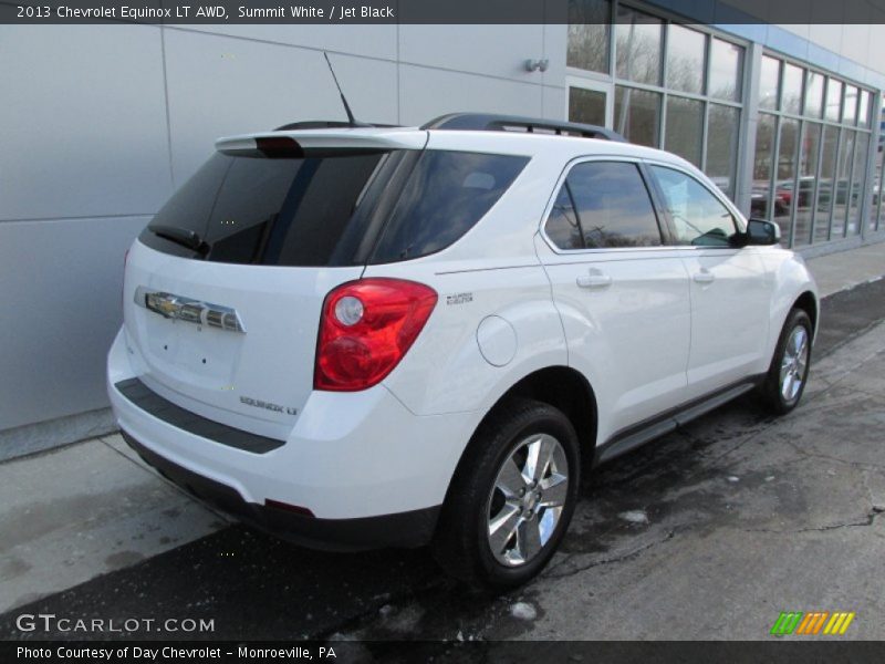 Summit White / Jet Black 2013 Chevrolet Equinox LT AWD