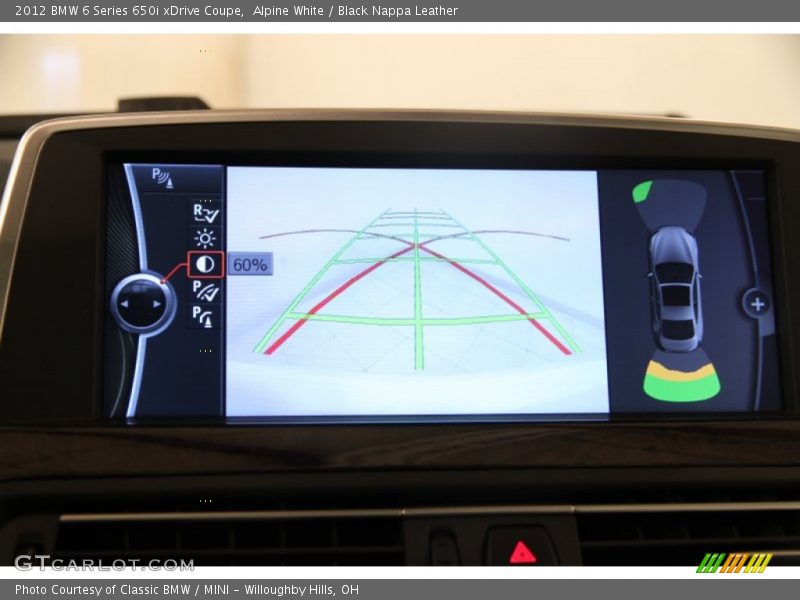 Alpine White / Black Nappa Leather 2012 BMW 6 Series 650i xDrive Coupe