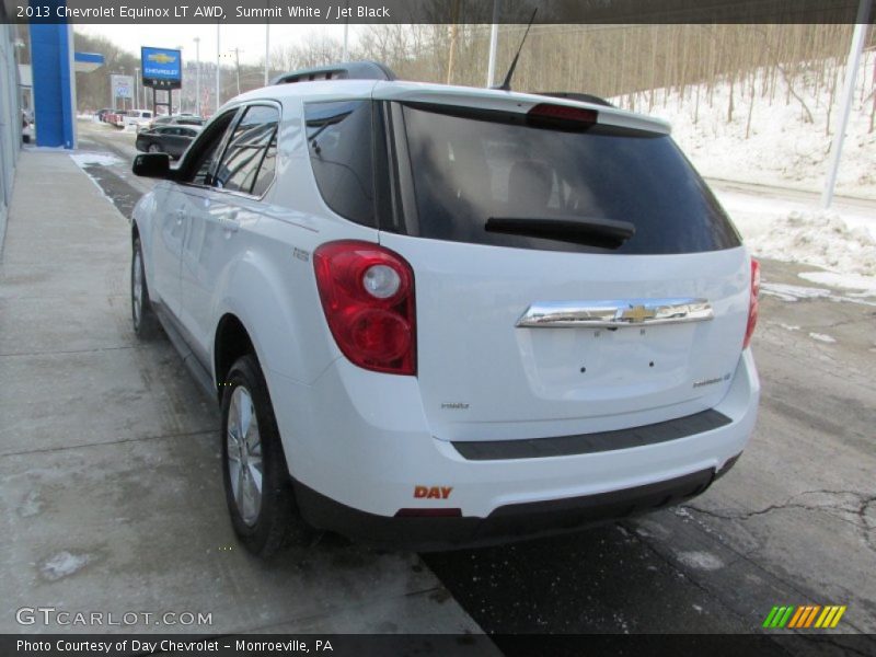 Summit White / Jet Black 2013 Chevrolet Equinox LT AWD