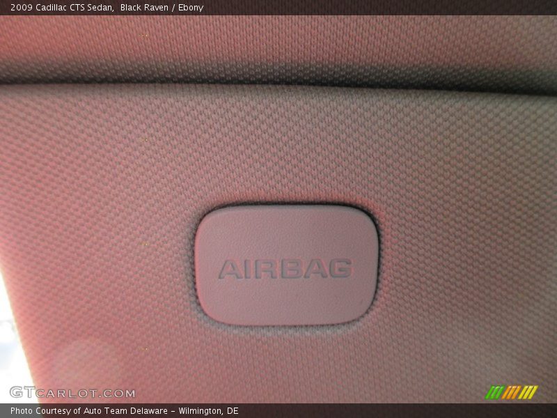 Black Raven / Ebony 2009 Cadillac CTS Sedan
