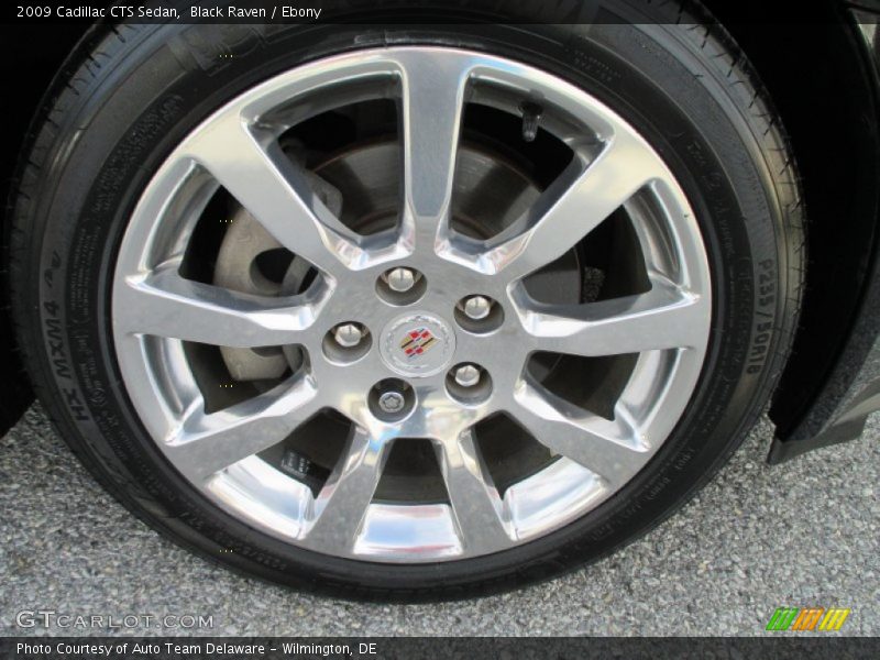 Black Raven / Ebony 2009 Cadillac CTS Sedan