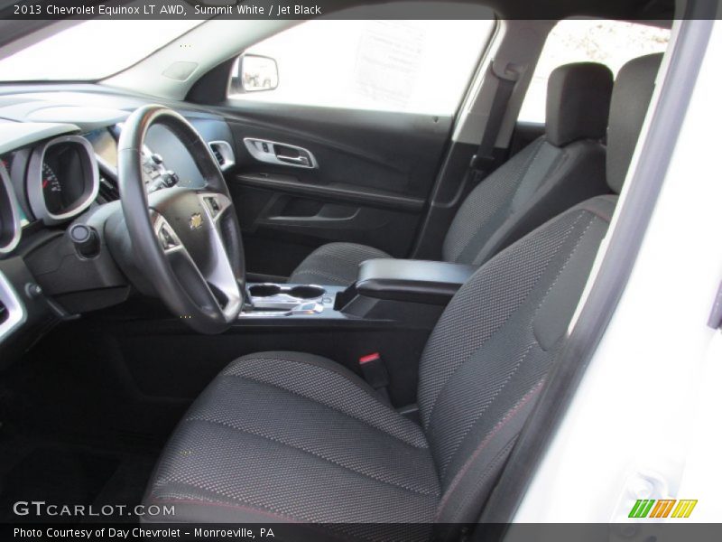 Summit White / Jet Black 2013 Chevrolet Equinox LT AWD