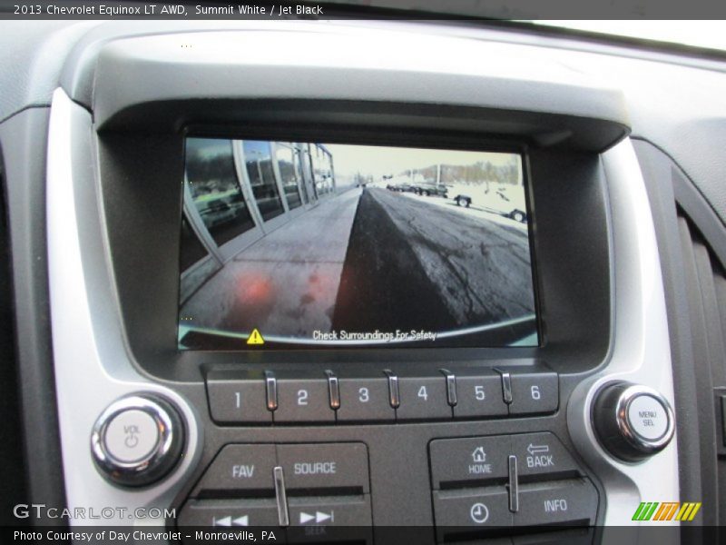 Summit White / Jet Black 2013 Chevrolet Equinox LT AWD
