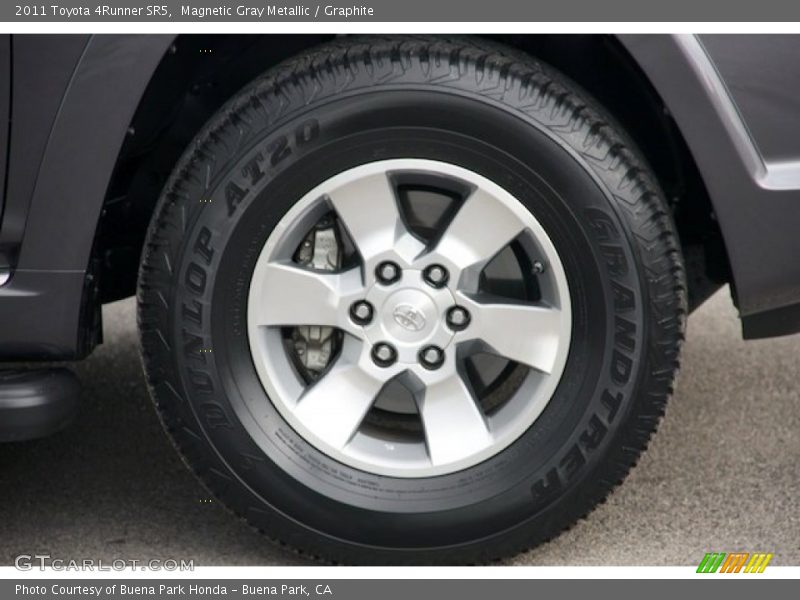 Magnetic Gray Metallic / Graphite 2011 Toyota 4Runner SR5