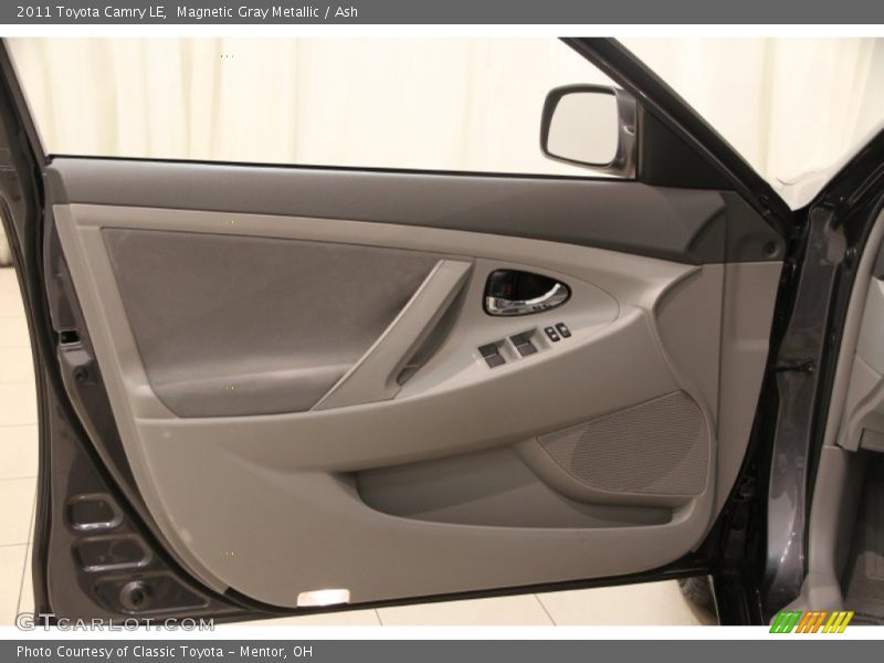 Magnetic Gray Metallic / Ash 2011 Toyota Camry LE