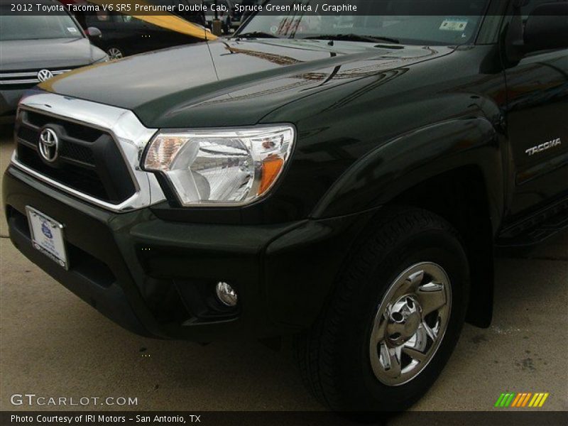 Spruce Green Mica / Graphite 2012 Toyota Tacoma V6 SR5 Prerunner Double Cab