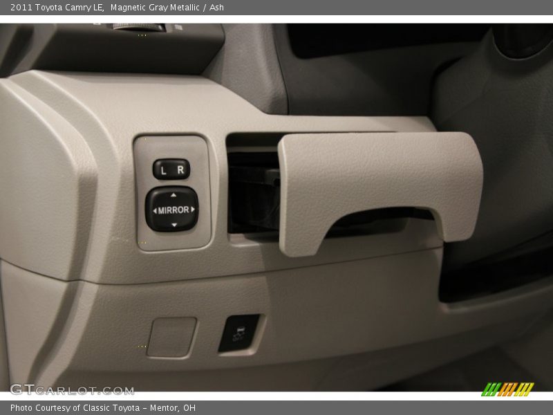 Magnetic Gray Metallic / Ash 2011 Toyota Camry LE