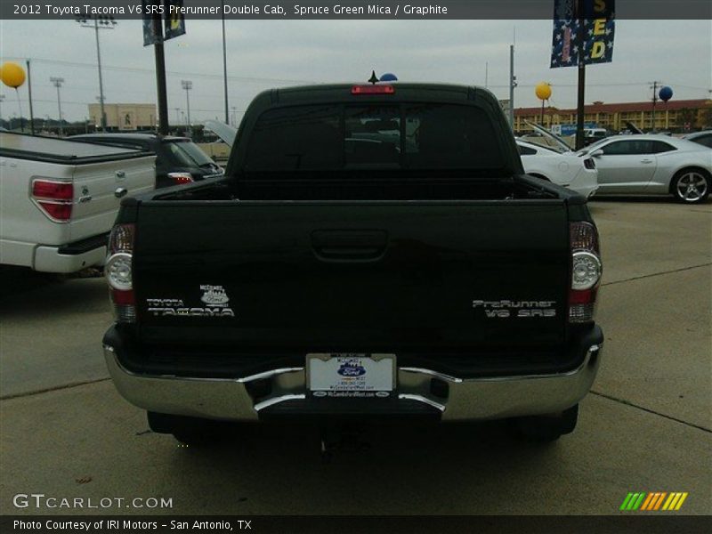 Spruce Green Mica / Graphite 2012 Toyota Tacoma V6 SR5 Prerunner Double Cab