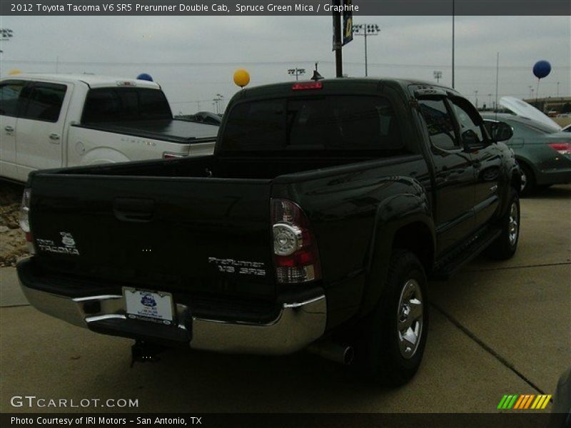 Spruce Green Mica / Graphite 2012 Toyota Tacoma V6 SR5 Prerunner Double Cab