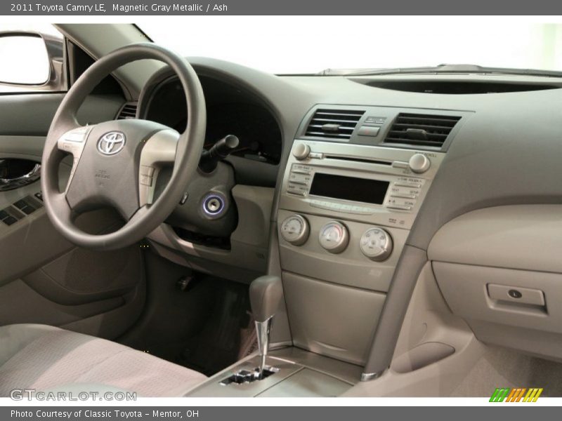 Magnetic Gray Metallic / Ash 2011 Toyota Camry LE