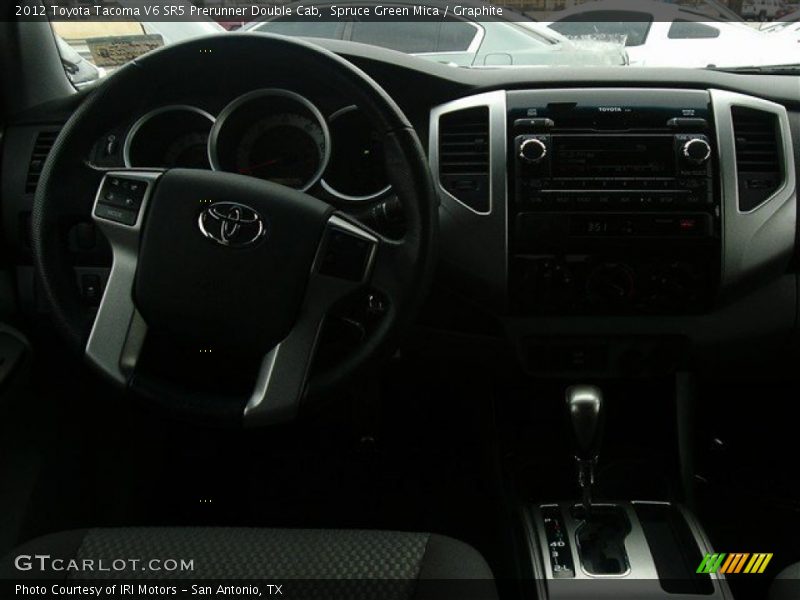 Spruce Green Mica / Graphite 2012 Toyota Tacoma V6 SR5 Prerunner Double Cab