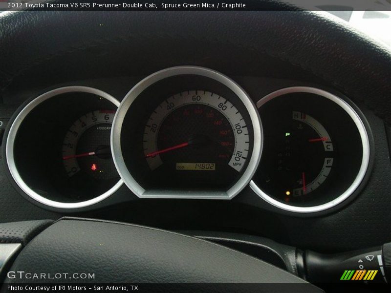 Spruce Green Mica / Graphite 2012 Toyota Tacoma V6 SR5 Prerunner Double Cab