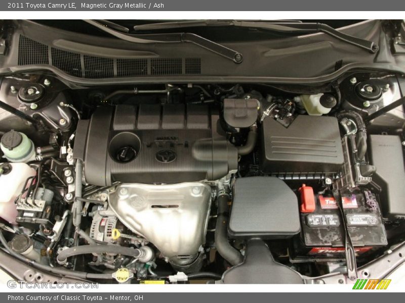 Magnetic Gray Metallic / Ash 2011 Toyota Camry LE