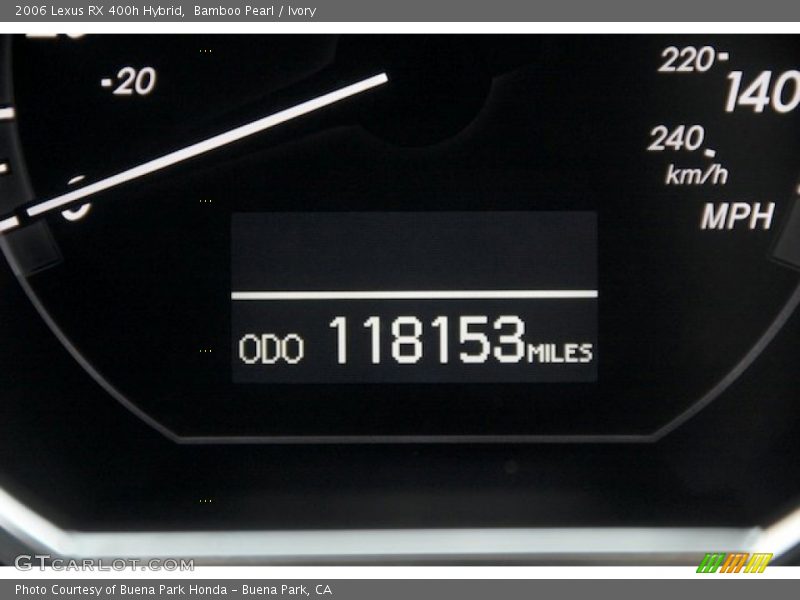 Bamboo Pearl / Ivory 2006 Lexus RX 400h Hybrid