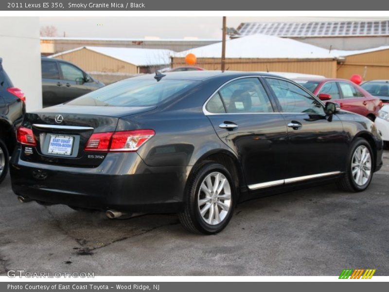 Smoky Granite Mica / Black 2011 Lexus ES 350