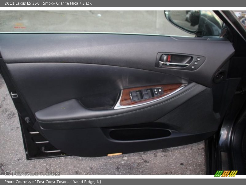 Smoky Granite Mica / Black 2011 Lexus ES 350