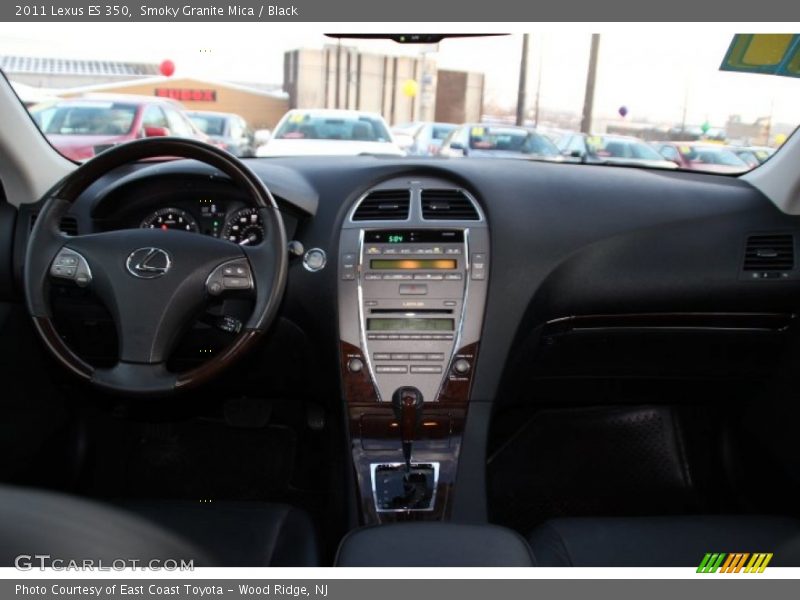 Smoky Granite Mica / Black 2011 Lexus ES 350