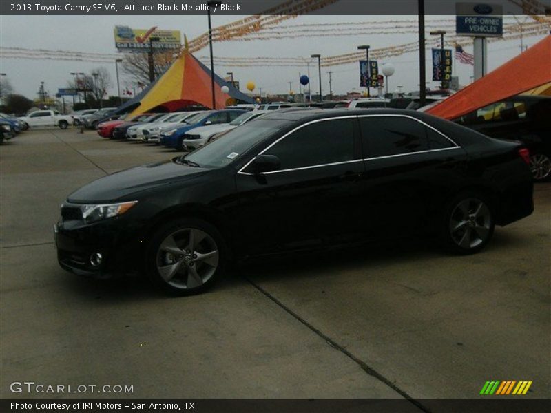 Attitude Black Metallic / Black 2013 Toyota Camry SE V6