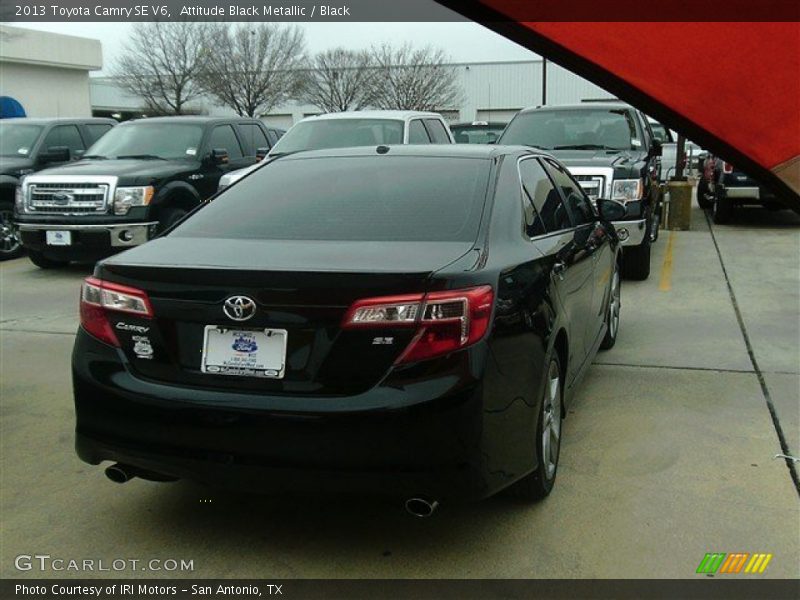 Attitude Black Metallic / Black 2013 Toyota Camry SE V6