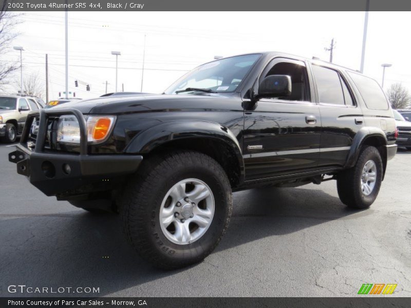Black / Gray 2002 Toyota 4Runner SR5 4x4
