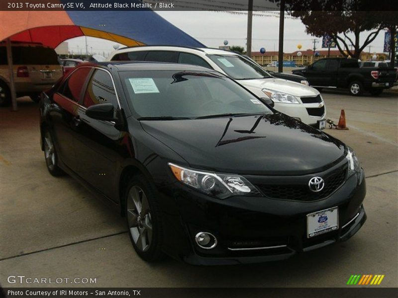 Attitude Black Metallic / Black 2013 Toyota Camry SE V6