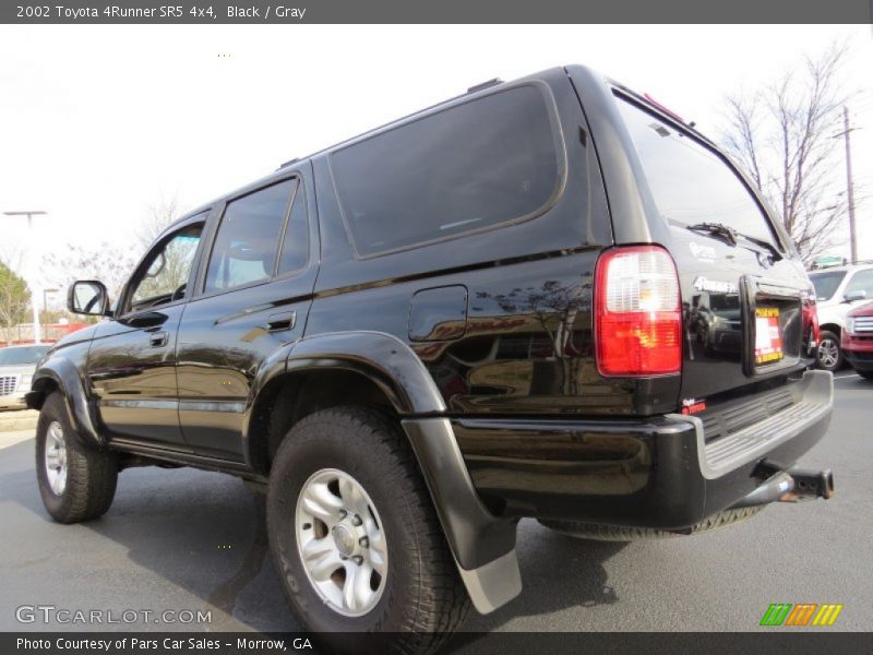 Black / Gray 2002 Toyota 4Runner SR5 4x4