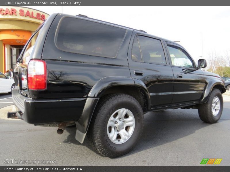 Black / Gray 2002 Toyota 4Runner SR5 4x4