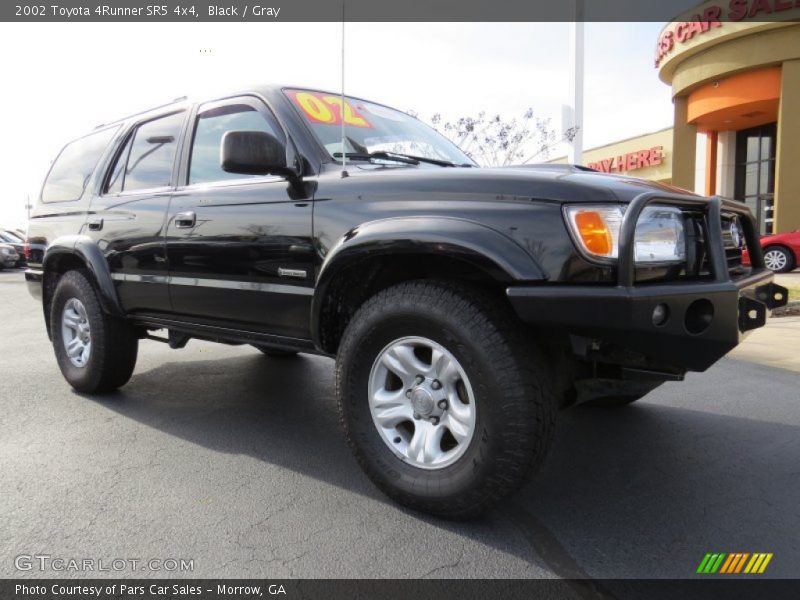 Black / Gray 2002 Toyota 4Runner SR5 4x4