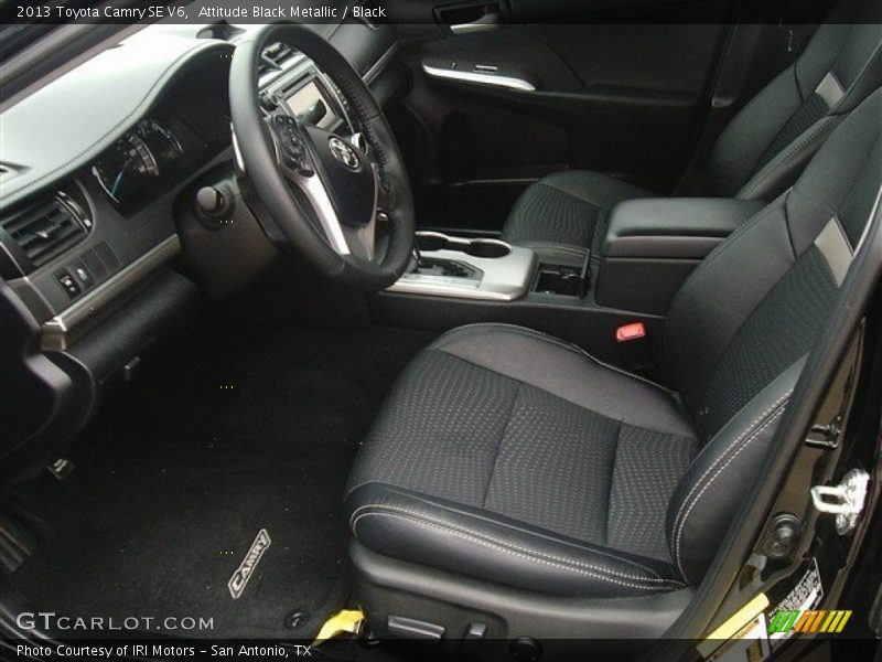 Attitude Black Metallic / Black 2013 Toyota Camry SE V6