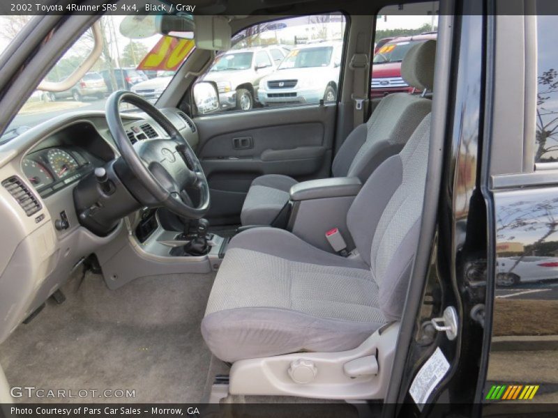Black / Gray 2002 Toyota 4Runner SR5 4x4