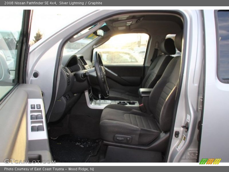 Silver Lightning / Graphite 2008 Nissan Pathfinder SE 4x4
