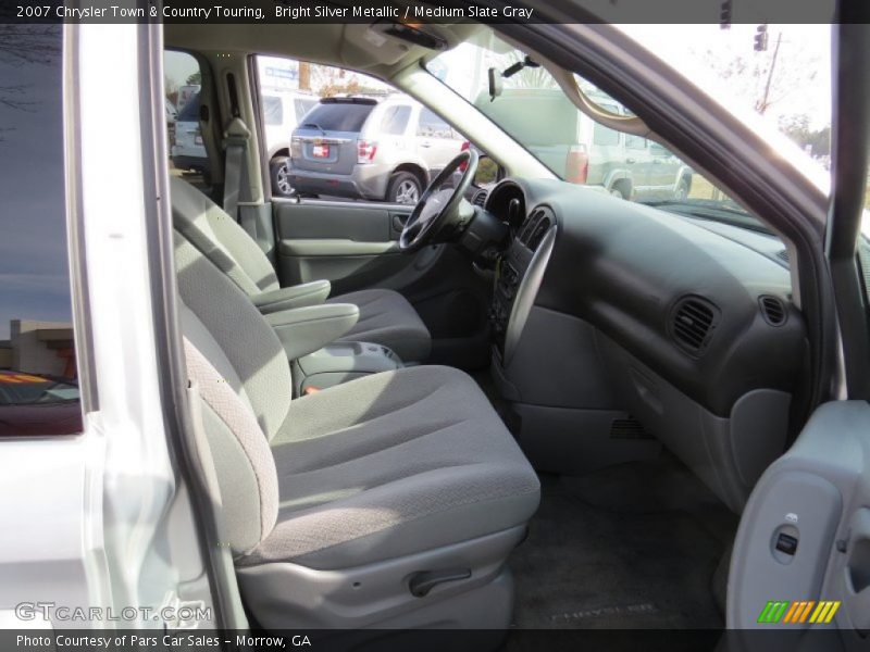 Bright Silver Metallic / Medium Slate Gray 2007 Chrysler Town & Country Touring