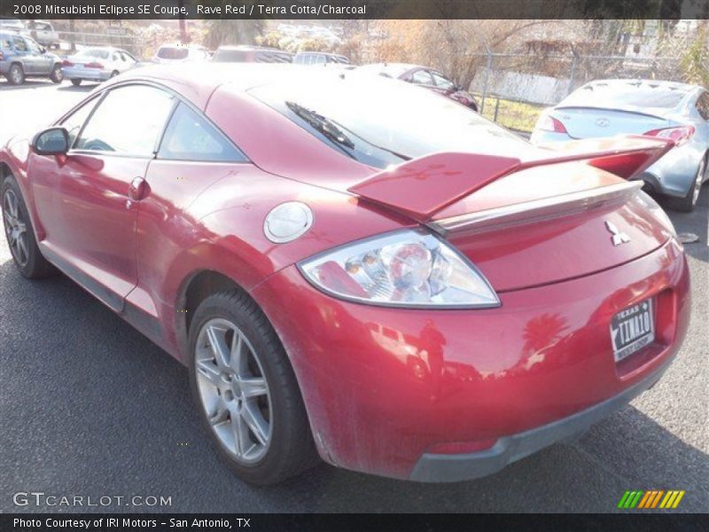 Rave Red / Terra Cotta/Charcoal 2008 Mitsubishi Eclipse SE Coupe