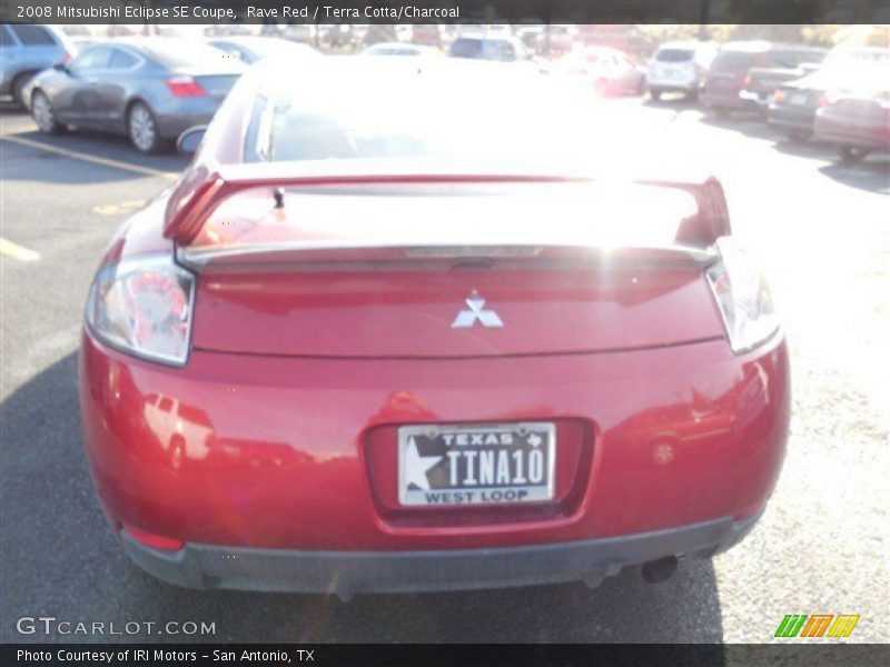 Rave Red / Terra Cotta/Charcoal 2008 Mitsubishi Eclipse SE Coupe
