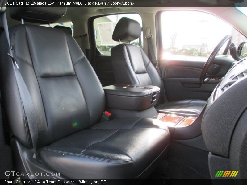 Black Raven / Ebony/Ebony 2011 Cadillac Escalade ESV Premium AWD