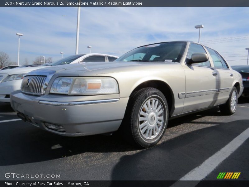 Smokestone Metallic / Medium Light Stone 2007 Mercury Grand Marquis LS