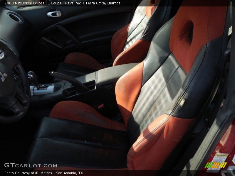 Rave Red / Terra Cotta/Charcoal 2008 Mitsubishi Eclipse SE Coupe